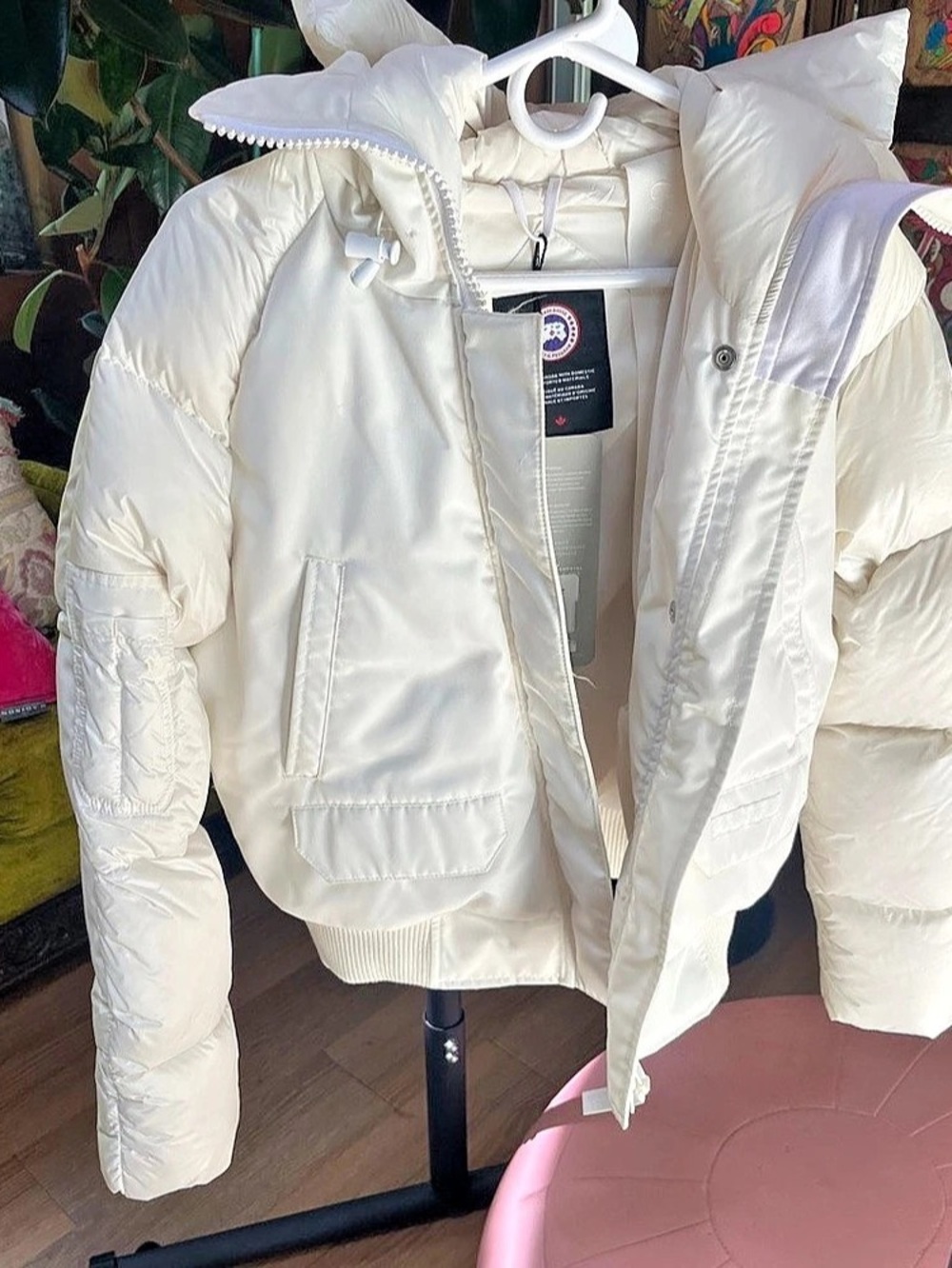 Canada Goose Paradigm Chilliwack Bomber White